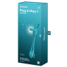 Satisfyer Double Stimulateur avec Plug Anal Plug & Play 1 5 x 2cm